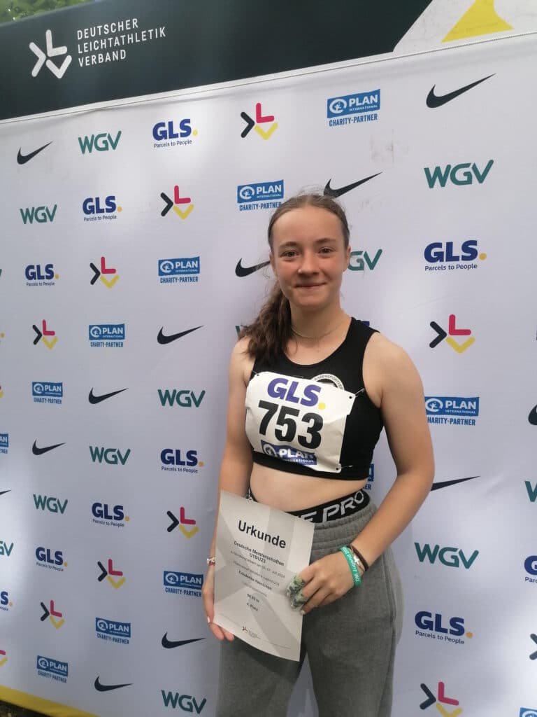 SV Gartow-Starterin Friederike Heinichen wird Deutsche Meisterin