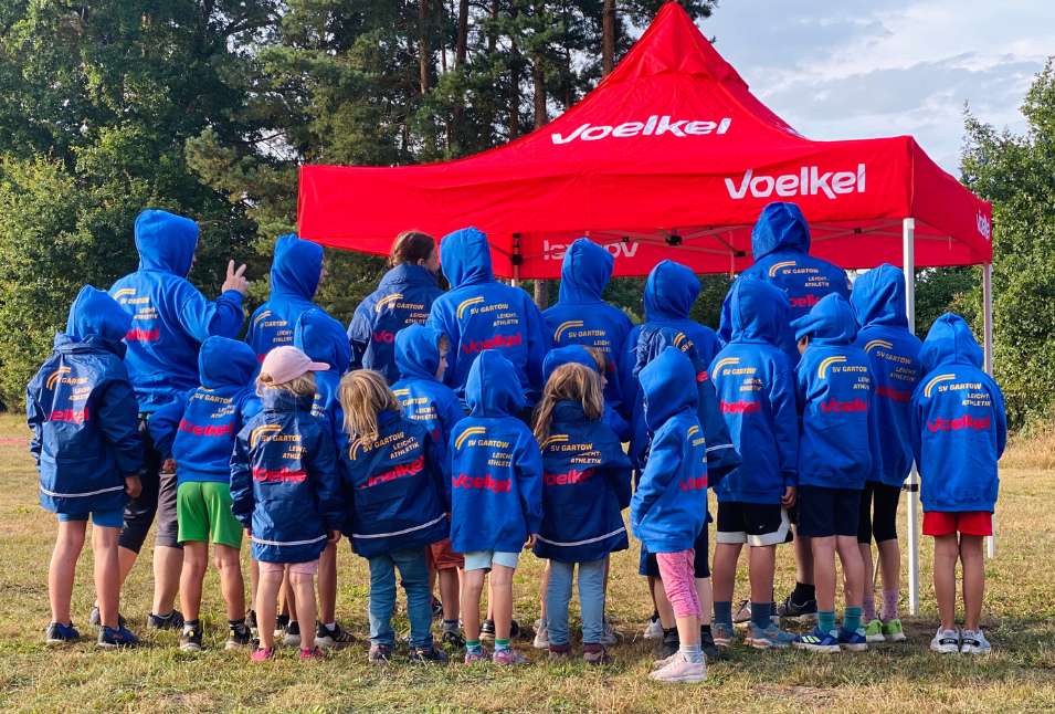 SV Gartow - Voelkel Leichtathletik Sponsoring